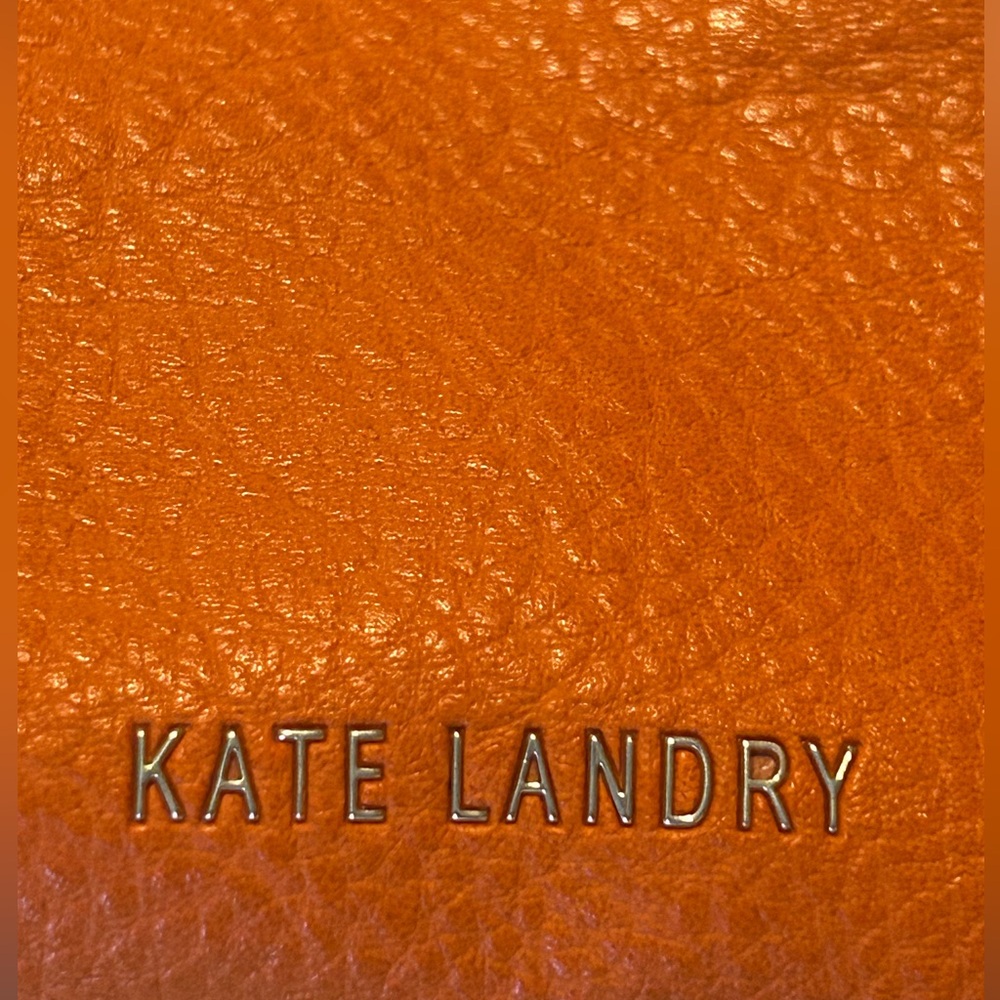 Kate Landry Vibrant Orange Shoulder Bag - Picture 8 of 16